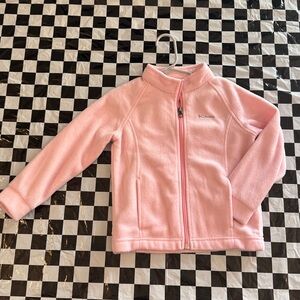Columbia Light Pink Fleece Jacket